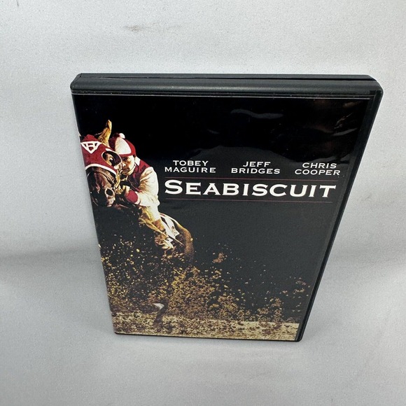 Seabiscuit DVD Full Screen PG-13 Movie Brand 2003 Tobey Maguire Jeff Bridges - Picture 2 of 8